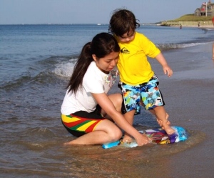 Surfing tips from our Okinawan au pair!